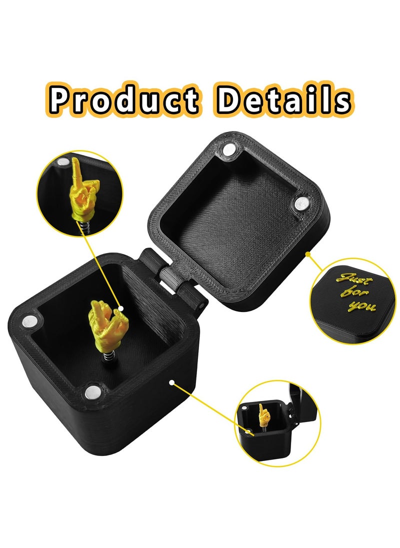 CMGTYYD Playful Middle Finger in a Box, Middle Finger Surprise Gift Box,Secret Festival Gifts, Novelty Funny Gifts for Men Women  - Image 2