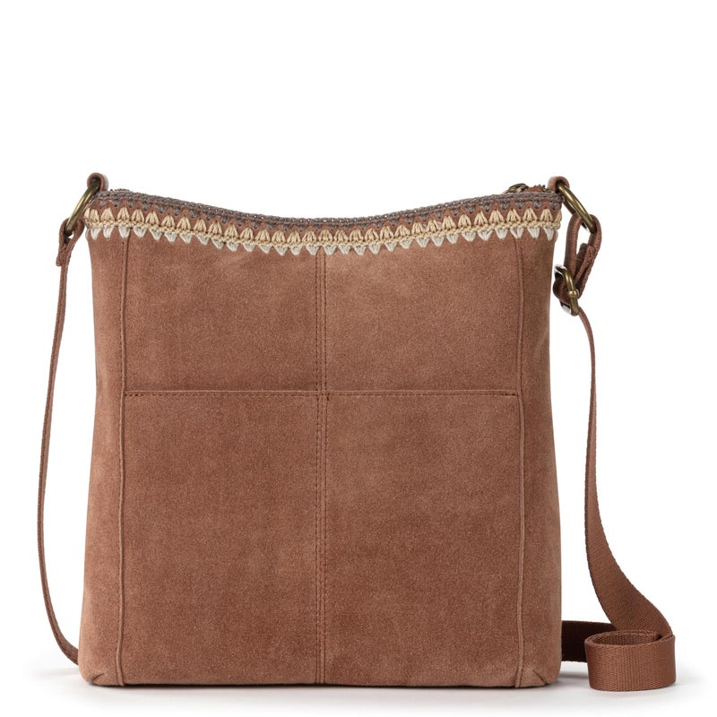 The Sak Lucia Leather Crossbody Purse - Premium Leather Women's Handbag for Everyday & Travel - Cross Body Bag With Zipper - Image 5