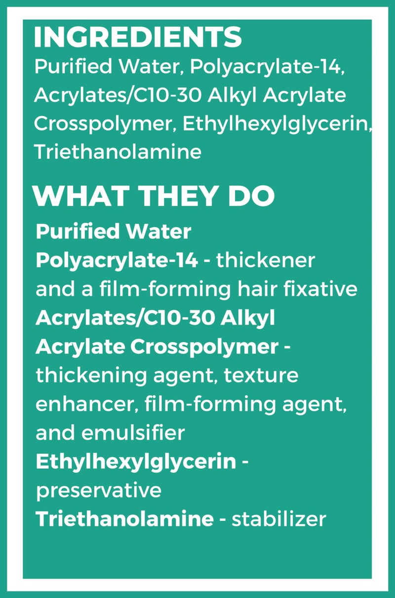 Cleure Lightweight Hair Styling Gel - Hypoallergenic, Fragrance Free for Edge Control to Tame Frizz with Medium Hold (8 fl oz, Pack of 1) - Image 3