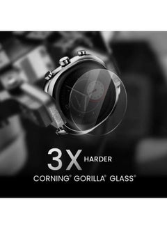 HiFuture FutureFit Aix Stainless Steel Smart Watch With Gorilla Glass, Black  - Image 3