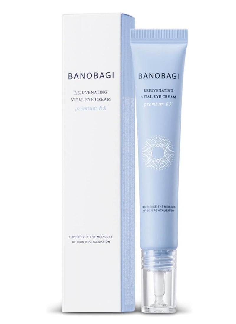 Banobagi BANOBAGI Rejuvenating Vital Anti-Aging Eye Cream – Hydrating Under Eye Cream for Dark Circles, Wrinkles, Puffiness | bPDRN, Sodium Hyaluronate, Squalane, Edelweiss Extract | 15ml  - Image 1