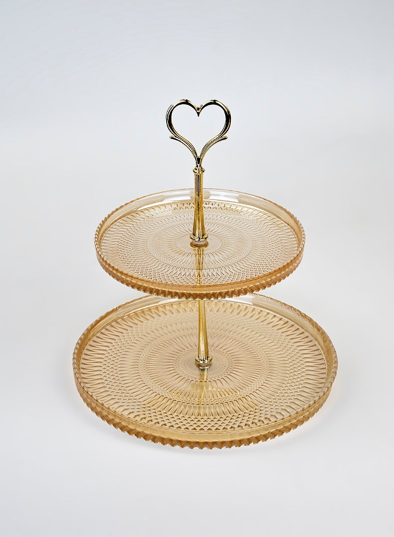 Cuisine Art ELENOR Palermo 2 Tier Serving Set 17cm - 22cm - Image 4