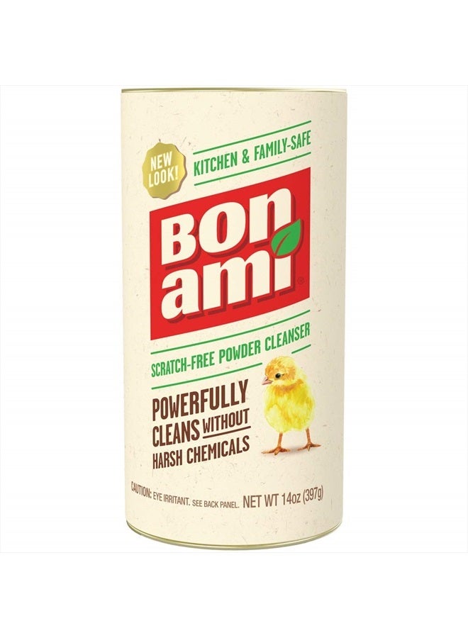 Bon ami Powder Cleanser for Kitchens & Bathrooms - All Types of Surfaces, Cleans Grime & Dirt, Polishes Surfaces, Absorbs Odors (Single 1 Pack) - Image 1
