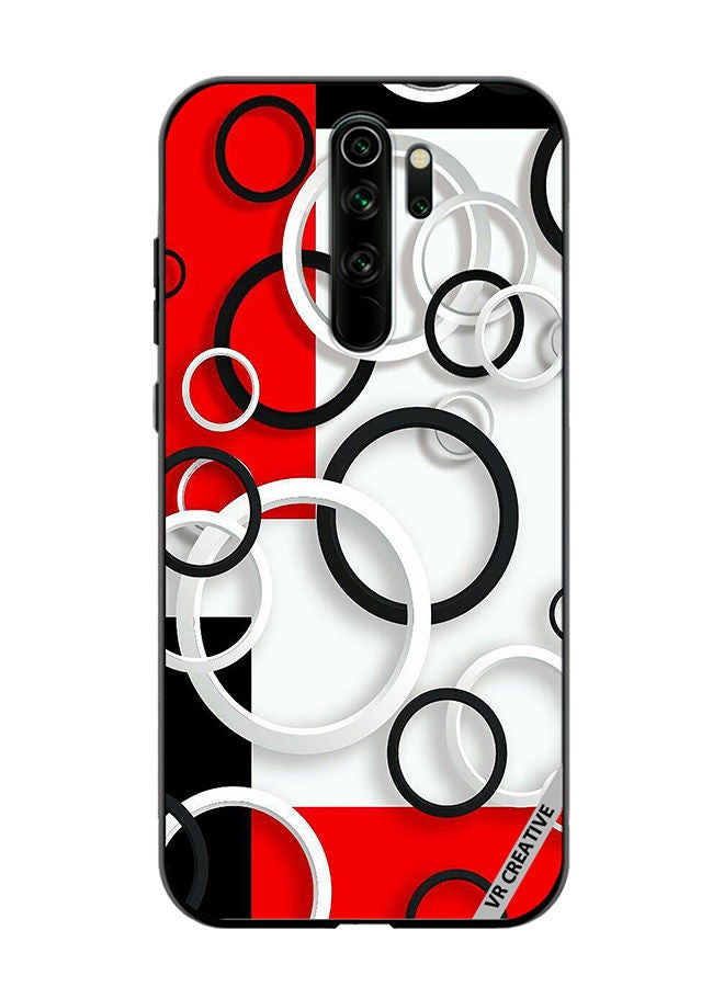 VR CREATIVE Protective Case Cover For Xiaomi Redmi Note 8 Pro Colorful Circle Design  Multicolour - Image 1