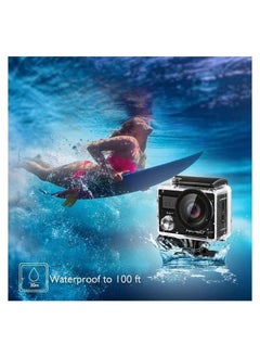 XiuWoo 4K Action Camera, 16MP WiFi Waterproof Camera,EIS Touch Screen, PC Webcam, 170 Deg Wide Angle 30M Underwater Camcorder with a 64GB U3 Card, Remote Control and Accessories  - Image 5