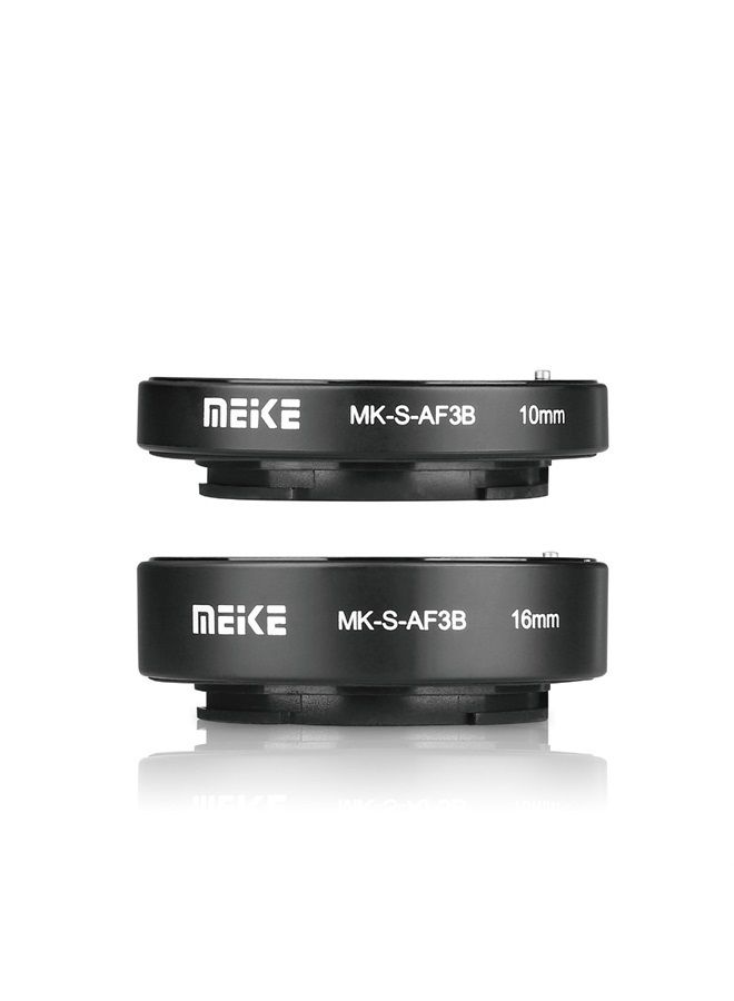 Meike أنبوب تمديد التركيز التلقائي MK-S-AF3B 10 مم 16 مم لسوني A7 A7M2 NEX 3 NEX 5 NEX 6 A6600 A5000 A6000 A6100 A6300 A6400 A6500 A9 - Image 1