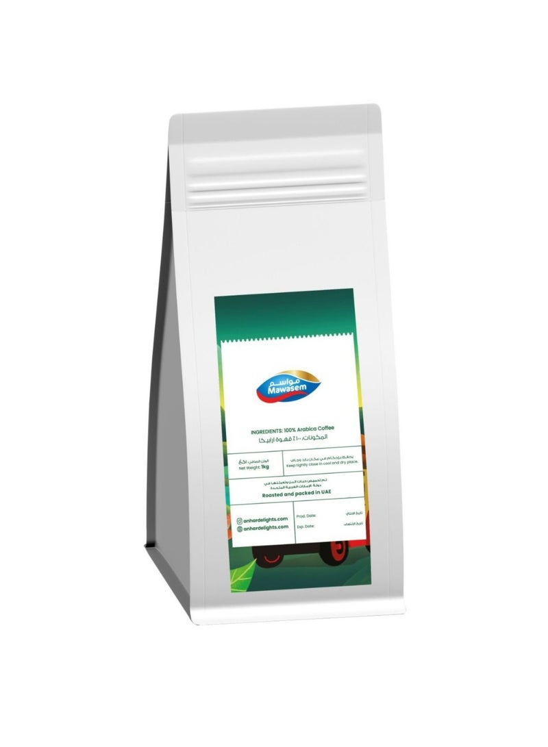 MAWASEM Specialty Coffee Beans - Colombia Rio Magdalena 1Kg - Image 2