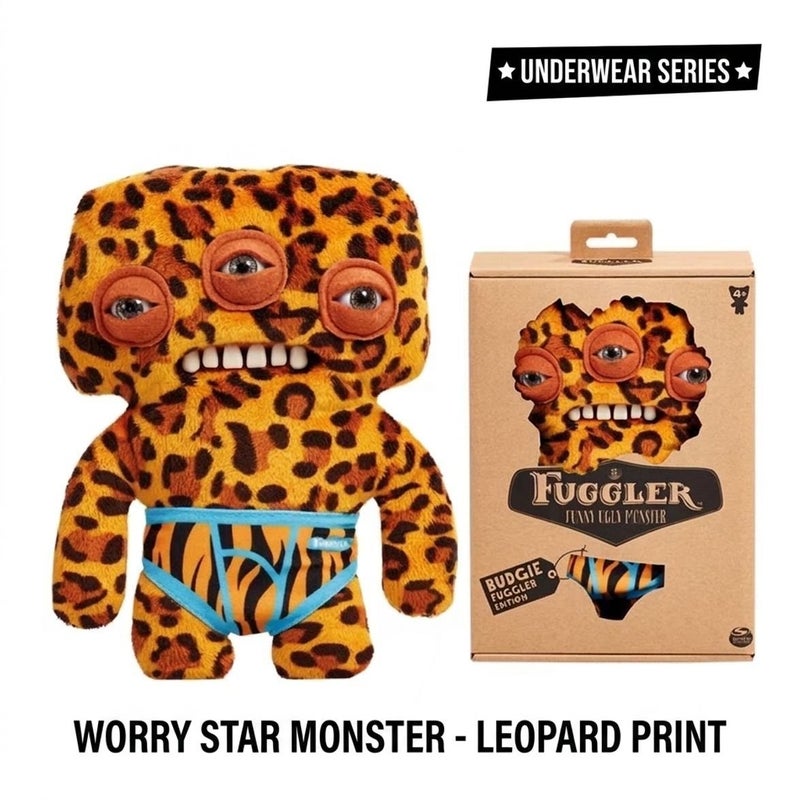 Fuggler Smiley Monster Plush Toy — Underwear Series Collector's Edition Plush Toy