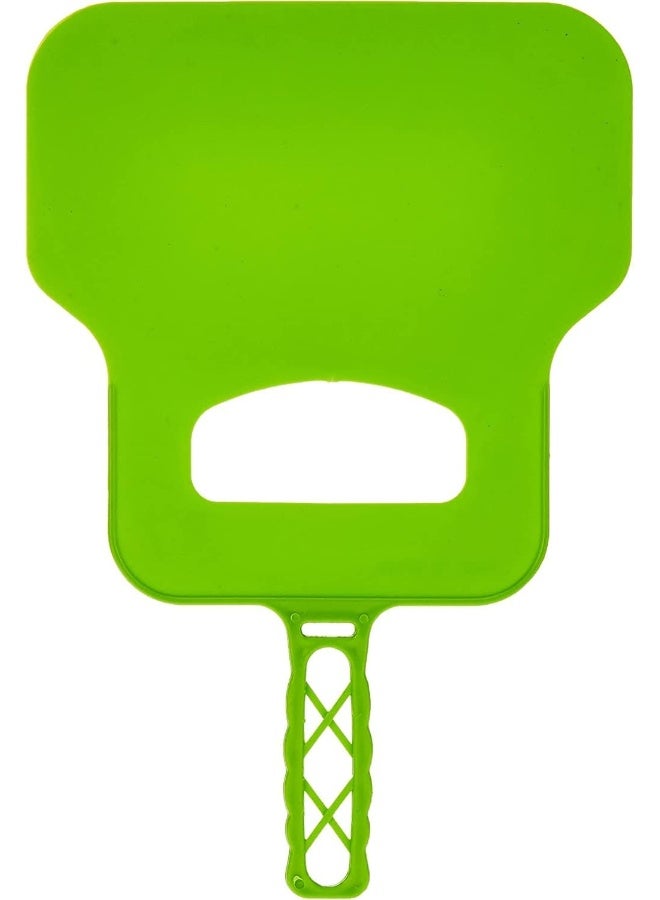 GO2CAMPS BBQ Fan Plastic, Heat Resistant Plastic Barbecue Hand Fan, BBQ Flame Blower, BBQ Hand Fan, Outdoor Barbecue Fire Bellow, Camping and Hiking and Picnic Events-Asorted Colours  - Image 1