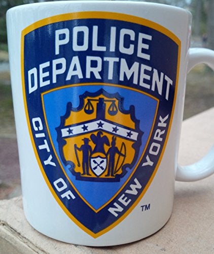 CCS Nypd City of New York Police Department 11 Ounce White Ceramic Coffee Mug by CCS - Image 2