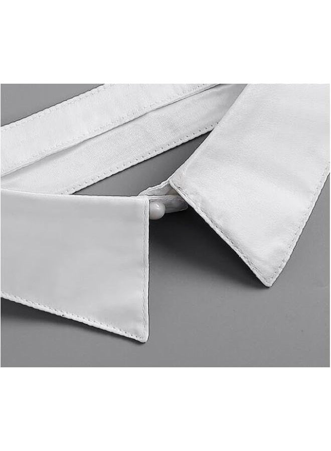 Joyci European New Women's Girls Faux False Collar Lapel Choker Peter Pan Necklace, 04, One size - Image 3