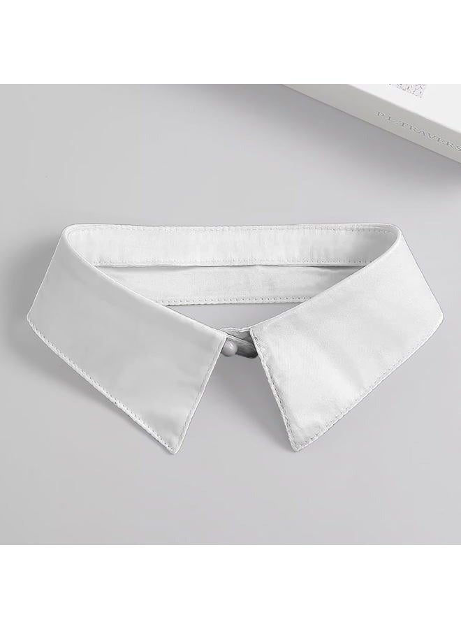 Joyci European New Women's Girls Faux False Collar Lapel Choker Peter Pan Necklace, 04, One size - Image 2