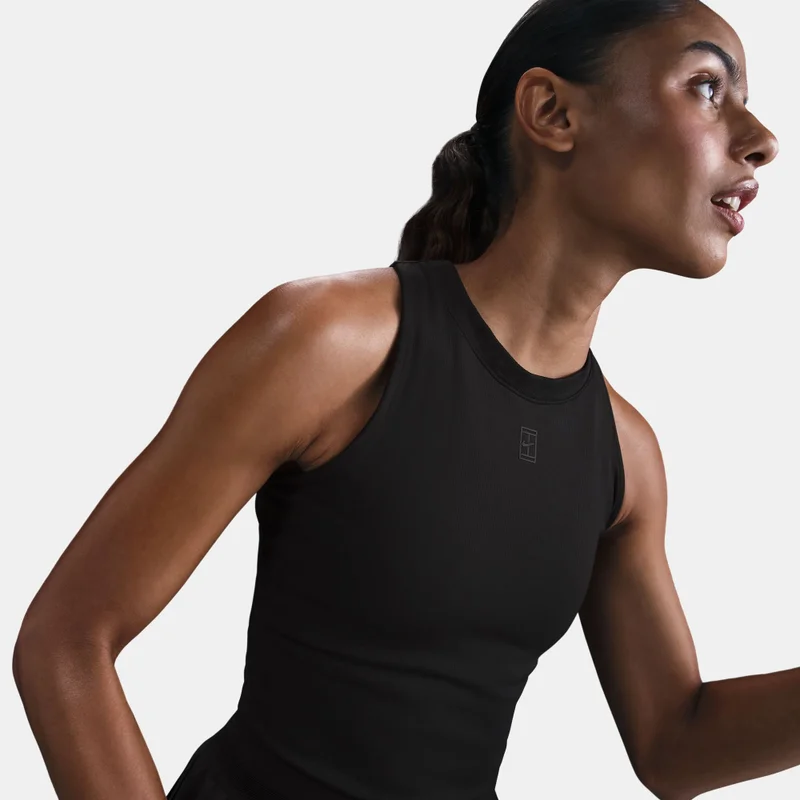Nike Black Women's NikeCourt Advantage Dri-FIT Tennis Tank Top for Women | Best Price UAE