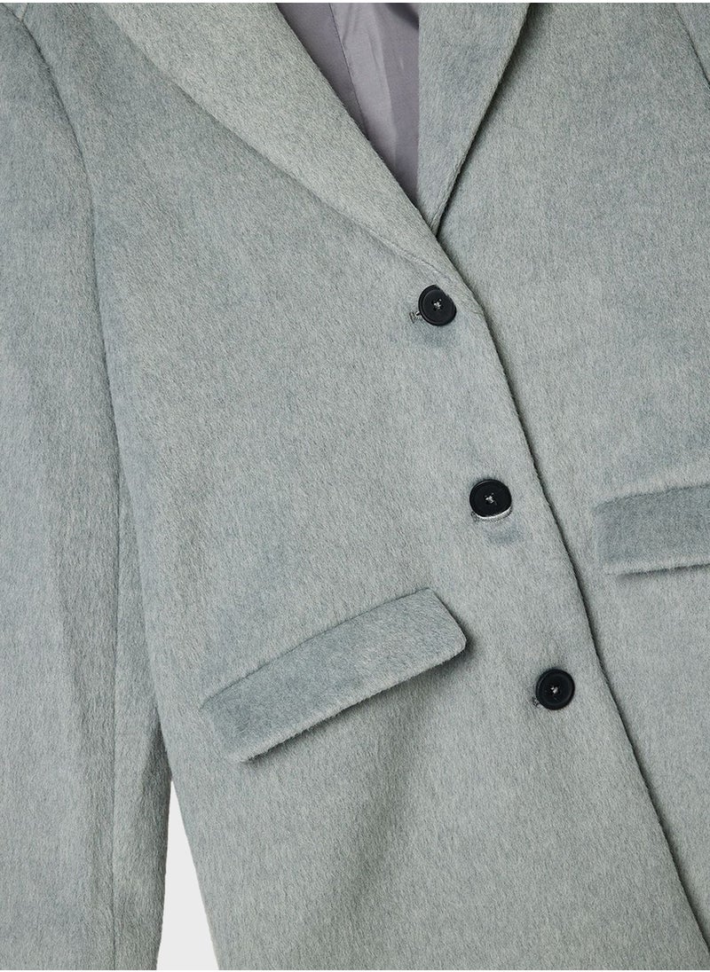 MANGO Youth Longline Coat  - Image 3