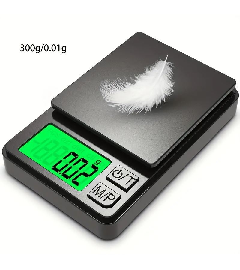 Precision Pocket Scale 500g 0.01g Digital Gram Food Jewelry Scale with Backlit LCD Mini Travel Scale - Image 5