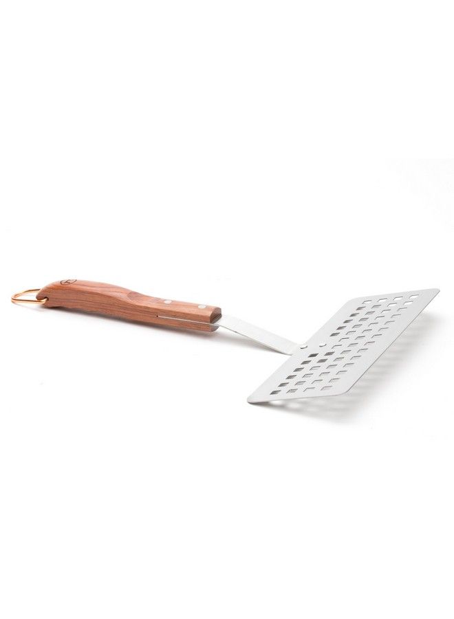 Outset Rosewood Collection Slotted Fish Spatula Stainless Steel - Image 4