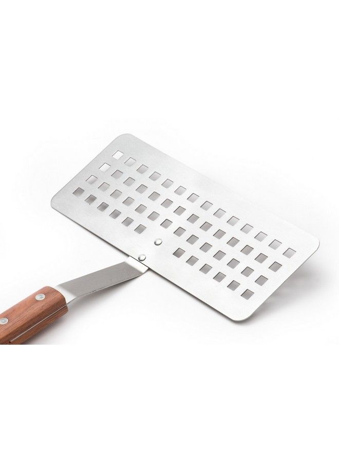 Outset Rosewood Collection Slotted Fish Spatula Stainless Steel - Image 3