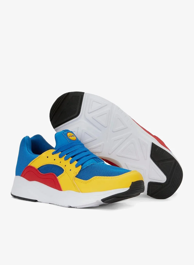 Lidl  Colour Block Lace-Up Sneakers for Men | Best Price UAE