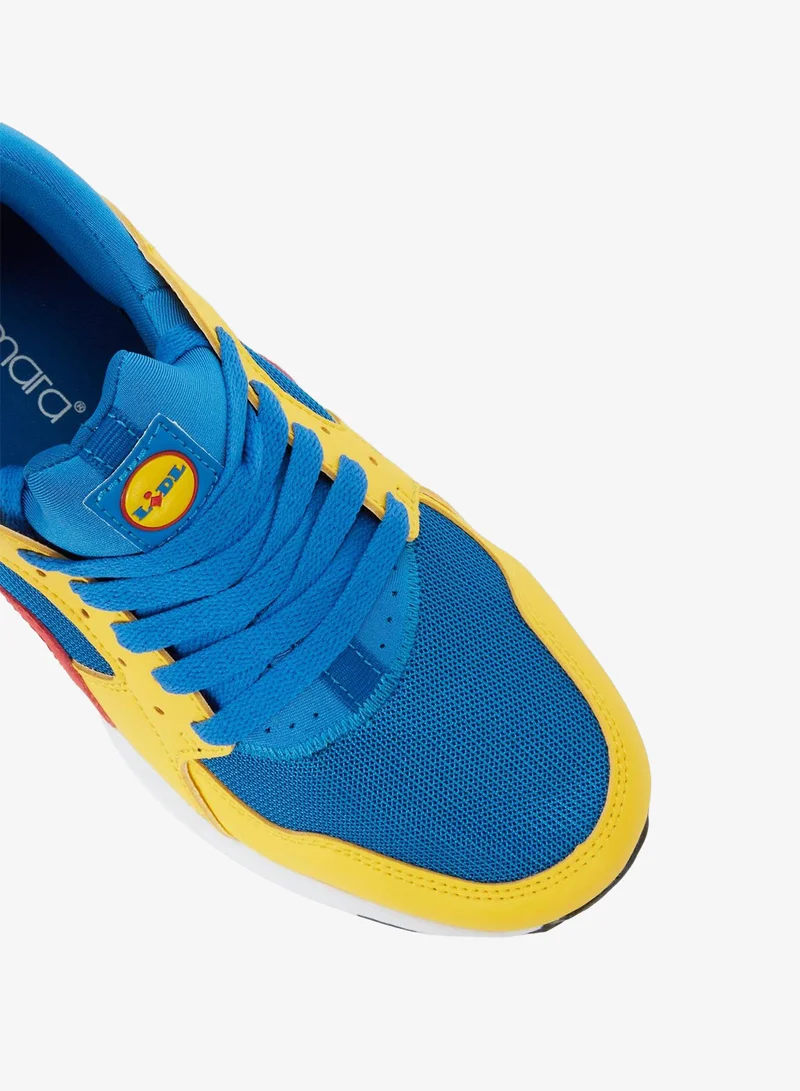 Lidl  Colour Block Lace-Up Sneakers for Men | Best Price UAE