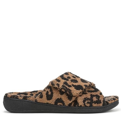 Vionic Women's Relax II Slipper, Brown Multi Leopard, 8 - Image 3