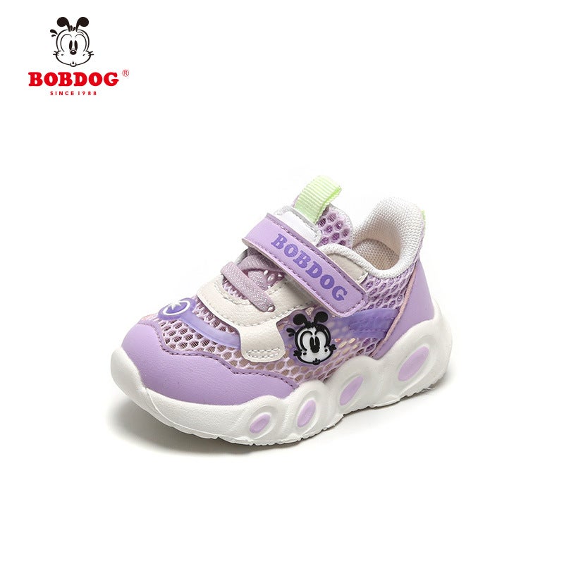 Babu Bean Children'S Shoes 2023 Summer Mesh Girls' Toddler Shoes Baby Breathable Baby Shoes Boys Sneaker Sandals - Image 4