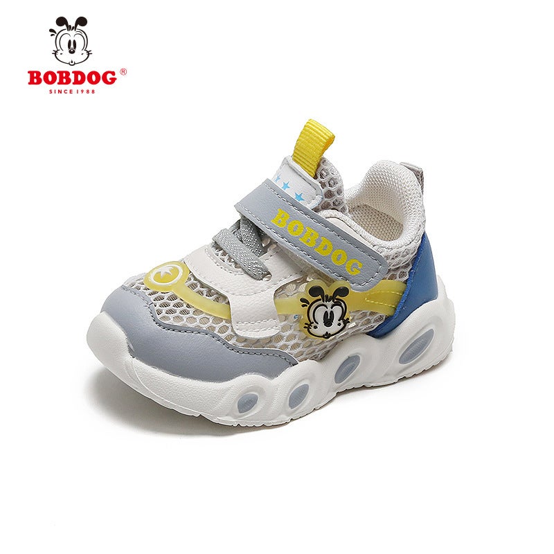 Babu Bean Children'S Shoes 2023 Summer Mesh Girls' Toddler Shoes Baby Breathable Baby Shoes Boys Sneaker Sandals - Image 3