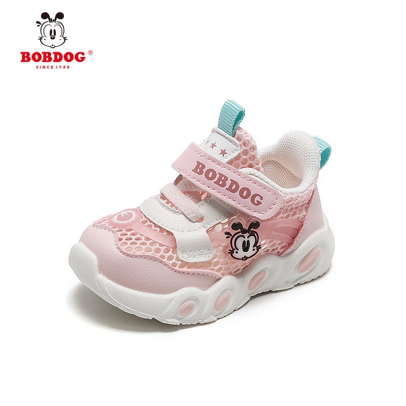 Babu Bean Children'S Shoes 2023 Summer Mesh Girls' Toddler Shoes Baby Breathable Baby Shoes Boys Sneaker Sandals - Image 2