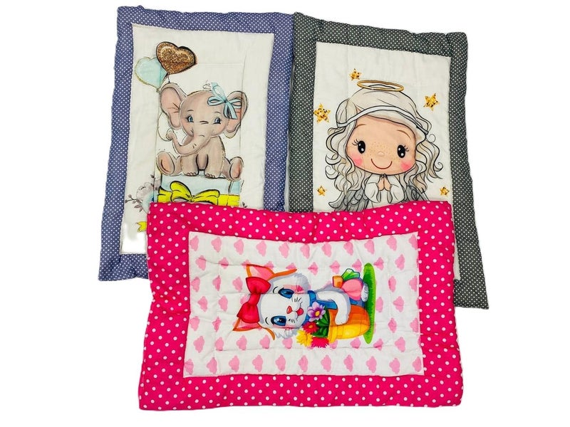 RUMPES Multicolor Cotton Godari Crib Sheet and Baby Bedding Set Swing Mattress Nest Bed 012 Months Pack of 3 Combo 34