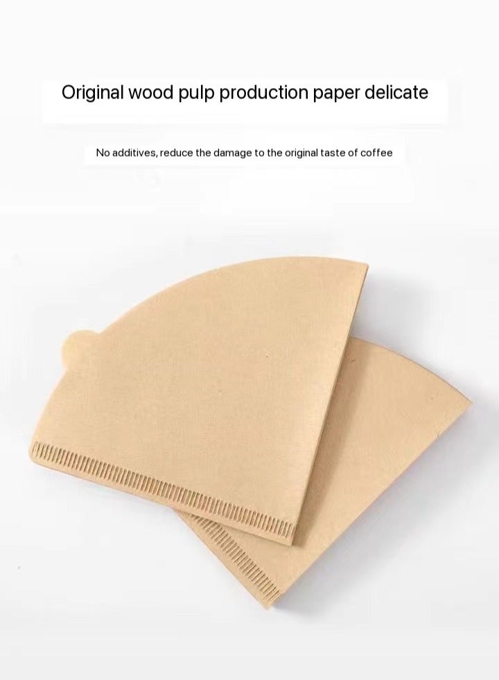 Laseta 100-Piece Coffee Paper Filter Beige  - Image 4