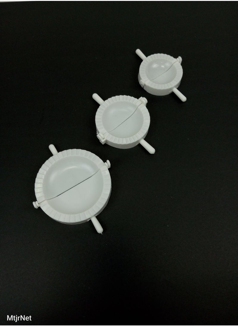LY 3 Piece Dough Press Samosa Dumpling Mould  - Image 2
