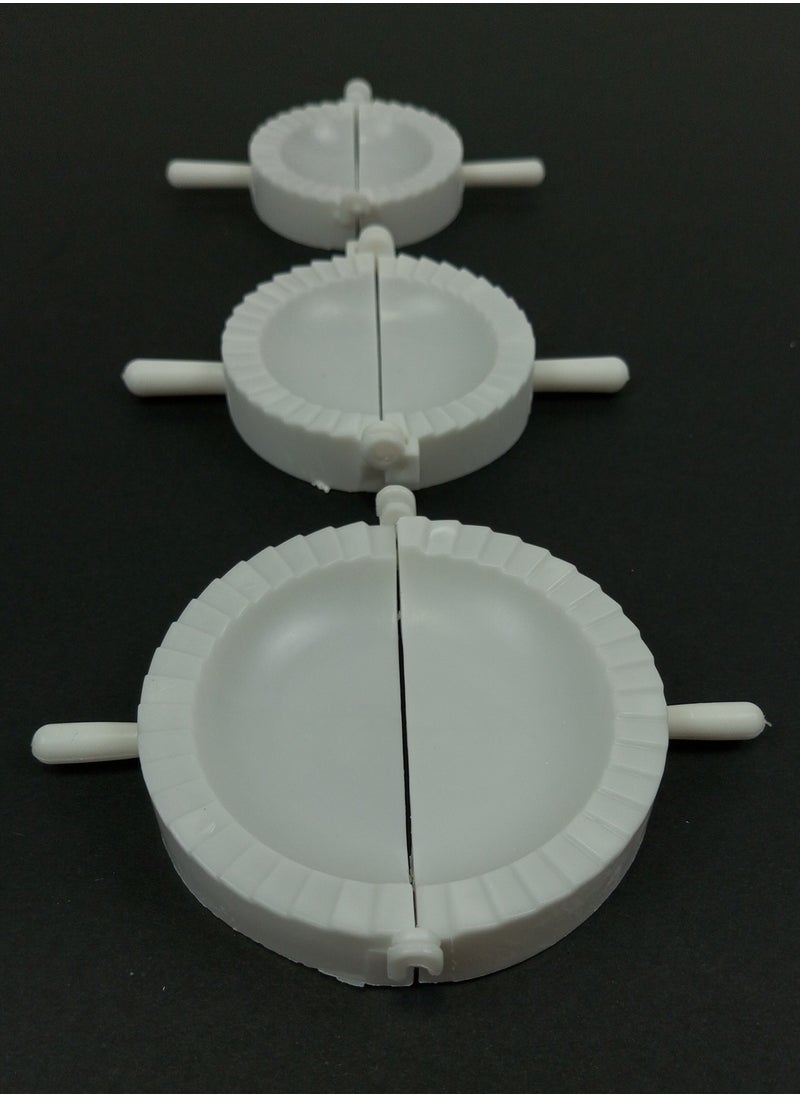 LY 3 Piece Dough Press Samosa Dumpling Mould  - Image 3