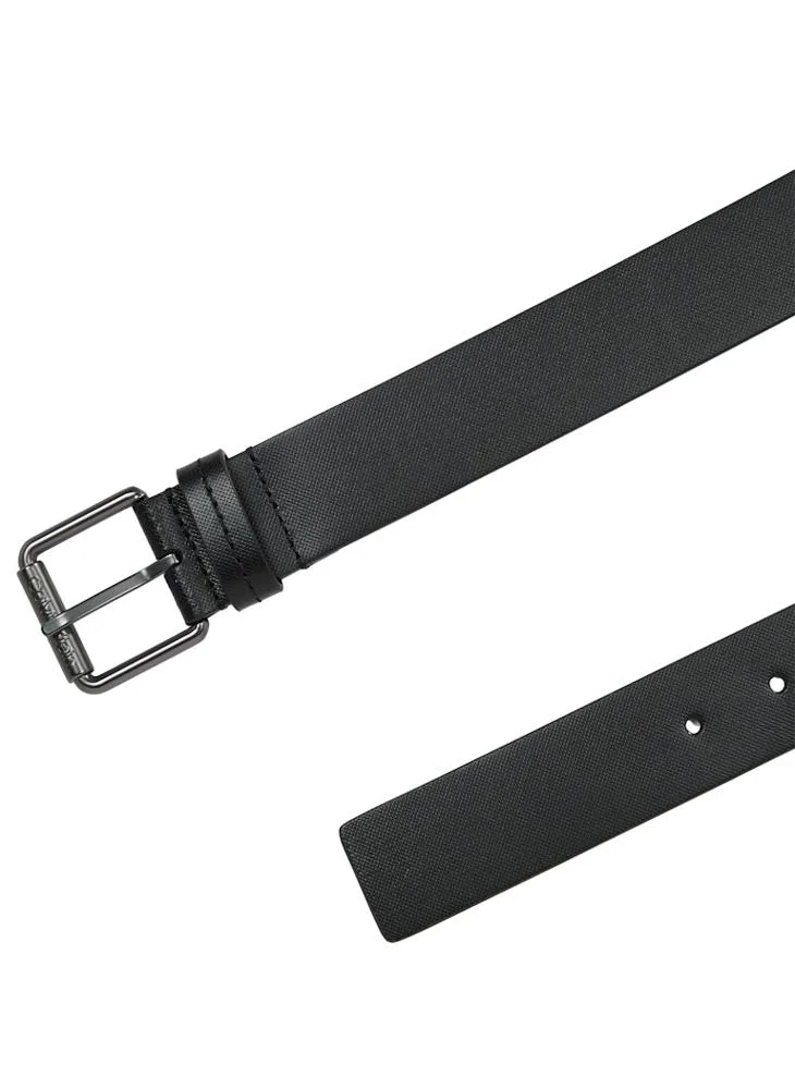 CALVIN KLEIN Logo Detailed Allocated Hole Belt