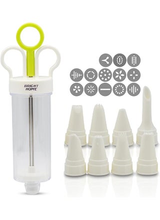 Biscuit Maker With 8 Different Nozzles Great Baking Tools Cookie Press Gun Kit For Cake Decorating Tool Biscuit Cookie Maker Easy To Use And Clean Biscuit Maker Gun - pzsku/Z2DD2CDBEADAEB73C7F66Z/45/_/1718350389/e192e6dd-da05-4ccb-b9a3-79f5346c3cbe