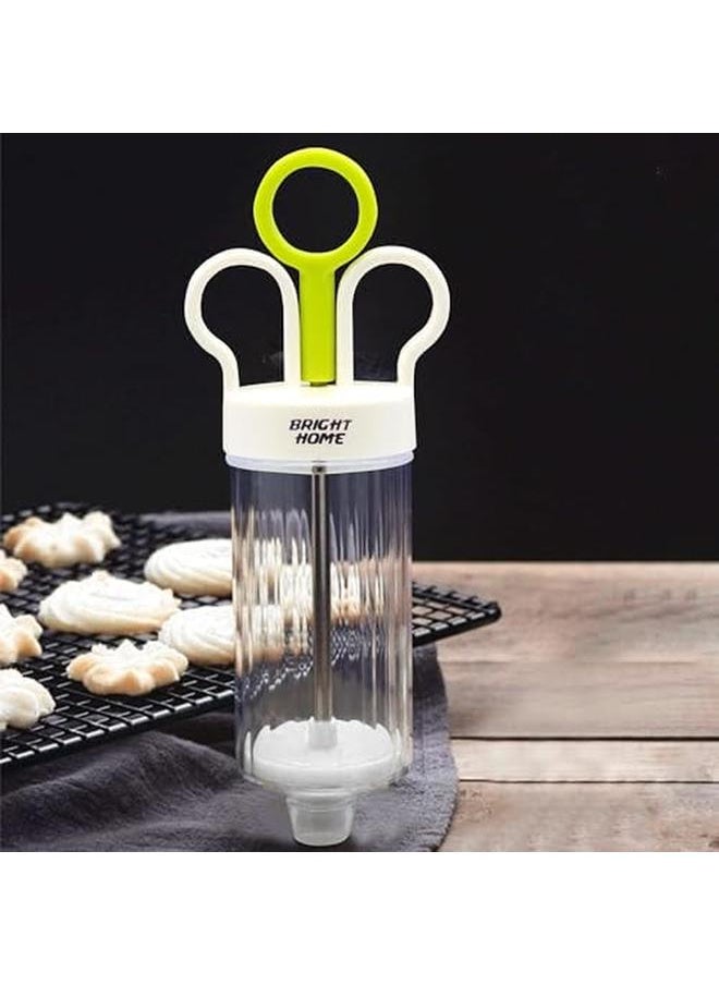 Biscuit Maker With 8 Different Nozzles Great Baking Tools Cookie Press Gun Kit For Cake Decorating Tool Biscuit Cookie Maker Easy To Use And Clean Biscuit Maker Gun