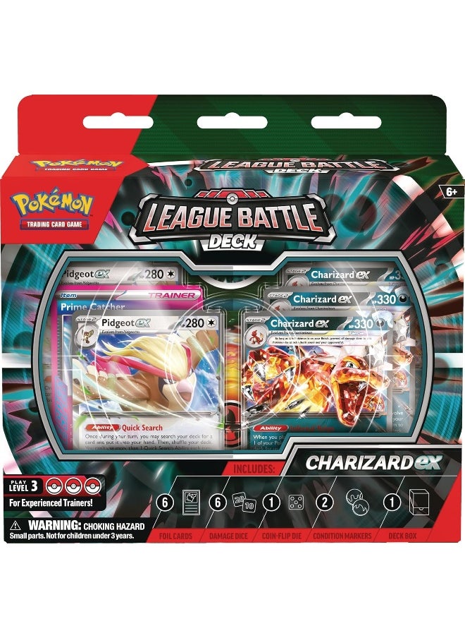 Pokemon Pokemon Trading Card Game Charizard ex League Battle Deck  - Image 1