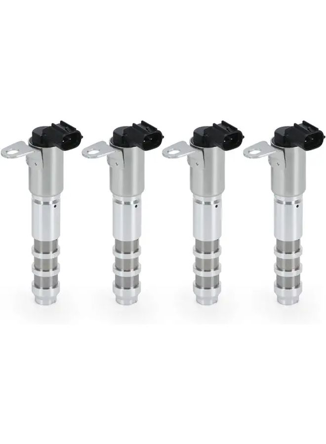 1 Set Of 4 Variable Valve Timing VVT Solenoids For Buick GMC Chevy Chevrolet Cadillac Pontiac Saturn OCV Oil Control Replace 12586722 917-219 12588943 Color Variant - Image 1