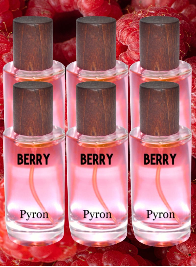 PYRON 6 Pieces Berry Perfume 50 ml EDP - Image 1