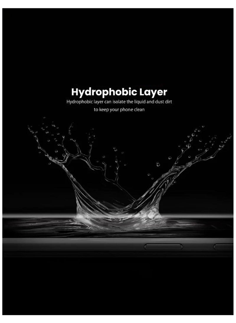 Techie - HD Tempered Glass Screen Protector for Apple iPhone 16 Pro - Anti Reflection Anti Bubbles 9H Hardness 0.33 mm Rounded Edges Easy Installation - Image 1