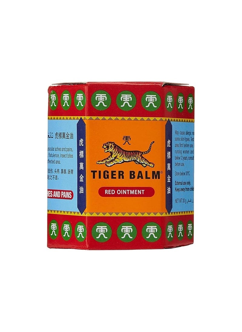 Tiger Balm - Tiger Balm Red Ointment,30GRAM - Image 1