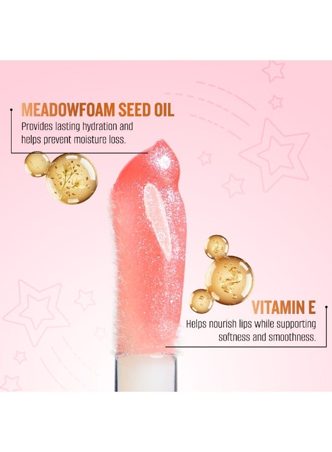 Character Twinkle Tint Lip Gloss - Glitter Infused, Hydrating & Non-Sticky - Image 3