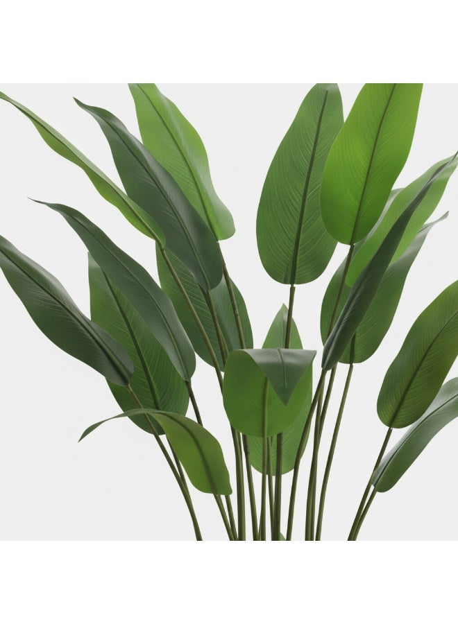 تالا شجرة ورق عصفور الجنة صناعية بارتفاع 155 سم مع حوض بلاستيك – ديكور أنيق يضفي لمسة طبيعية على المنزل والمكتب - Image 5