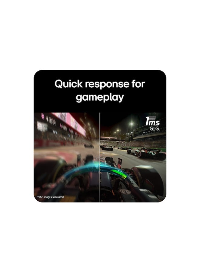 LG 25 inch UltraGear G5 Gaming Monitor, IPS Display, FHD Resolution, 200Hz Refresh Rate, 1ms (GtG @ Faster) Response Time, G-SYNC & FreeSync Premium Compatible, Black | 25G523B black - Image 4