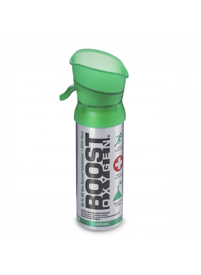 BOOST OXYGEN Boost Oxygen Pocket Size Natural Aroma 3 Liter Canister | Respiratory Support for Aerobic Recovery, Altitude, Performance and Health (6 Pack)  - Image 5