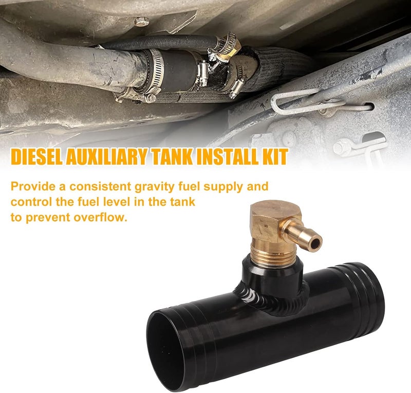iKer Auxiliary Fuel Tank Install Kit 1 3/4" 11408 for Dodge Diesel Trucks (2013-Current) - Image 3