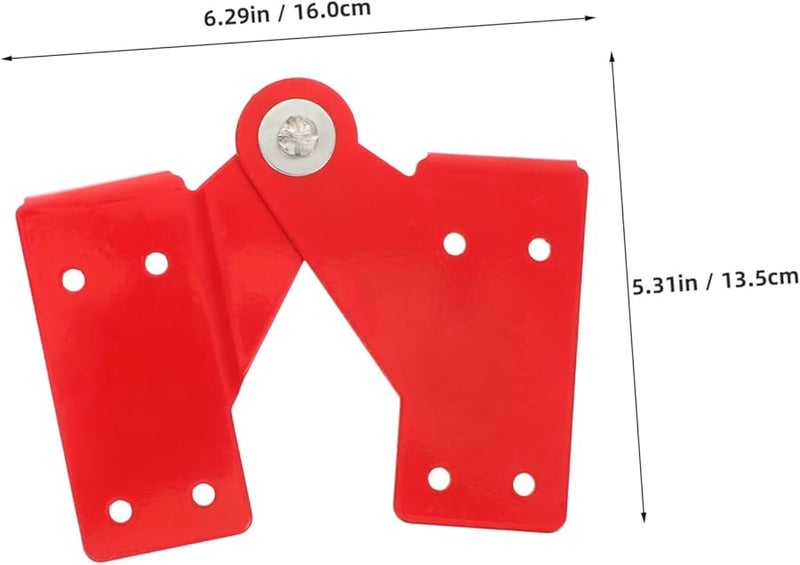 Folding Attic Ladder Hinge Accessory Kit with Steel Rods for Enhanced Stability and Angle Adjustment - Image 3