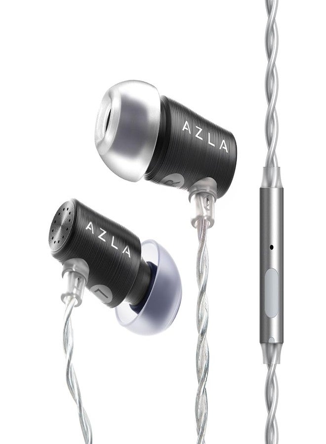 AZLA AZEL GEN 3 Gaming Earbuds with Mic - Award-Winning IEMs Tuned for FPS Games - Compatible with PS5, Xbox, PC -Positional Audio & Clear Voice Chat- Wired Gaming Headset for Gamers (Black) - Image 1
