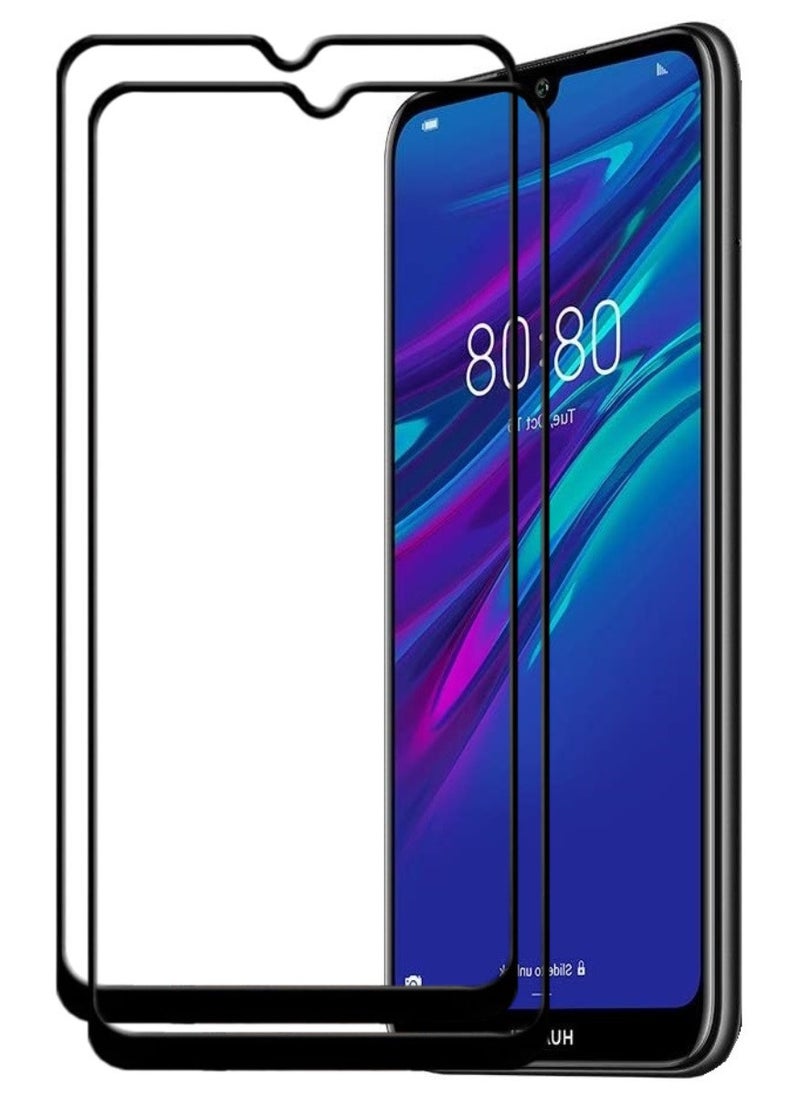 ACLIX 2 Pieces Antistatic ESD Dustproof Premium Quality High Definition Tempered Glass Screen Protector Designed For Huawei Y6 (2019) - Image 1