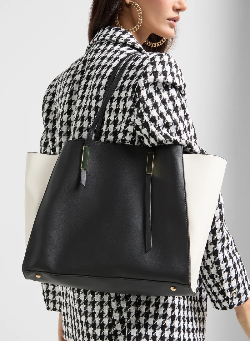 ايلا 4 In 1 Handbag Set With Tote, Crossbody, Pouch And Cardholder
