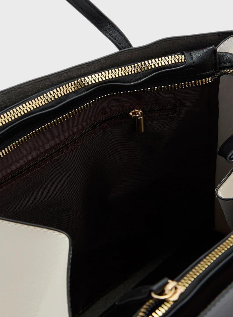 ايلا 4 In 1 Handbag Set With Tote, Crossbody, Pouch And Cardholder