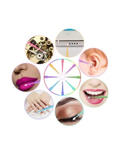 Akstore Akstore 600 PCS Disposable Micro Applicators Brush Eyelash Extension Individual Applicators Mascara Brush for Make up and Clean and Compatible and Personal Care (Pink)  - Image 3